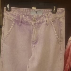 NWOT Womens Flying Angel Lavender High-Rise Women's Jeans Size 5 /27